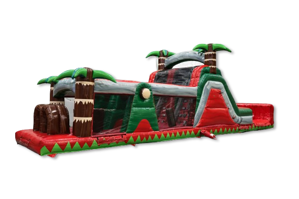 42ft Tropical Obstacle Course