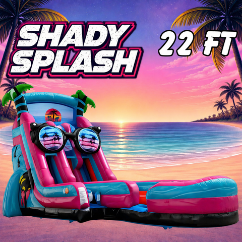 22ft double lane Shady Splash 