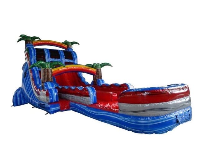 18’  Baja Duel lane Hybrid Waterslide 