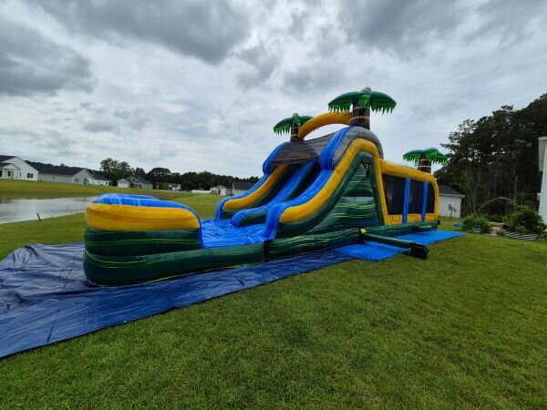 Cali Palms Wet or Dry Obstacle Course