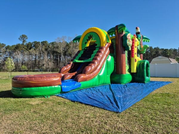 Rain Forest 5-in-1 Combo with Water Slide