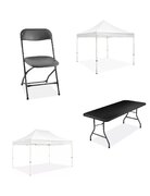 Tents, Tables, and Chairs 
