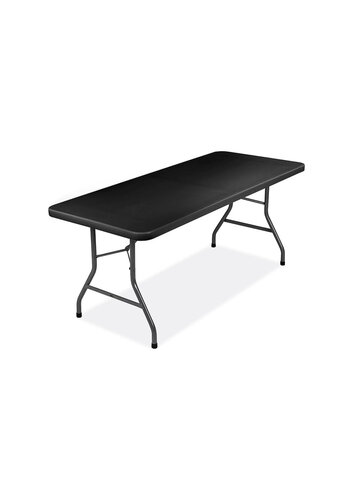 Black 6 Foot Table