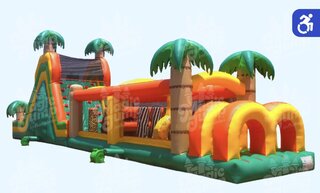 60ft Zoo Obstacle Course
