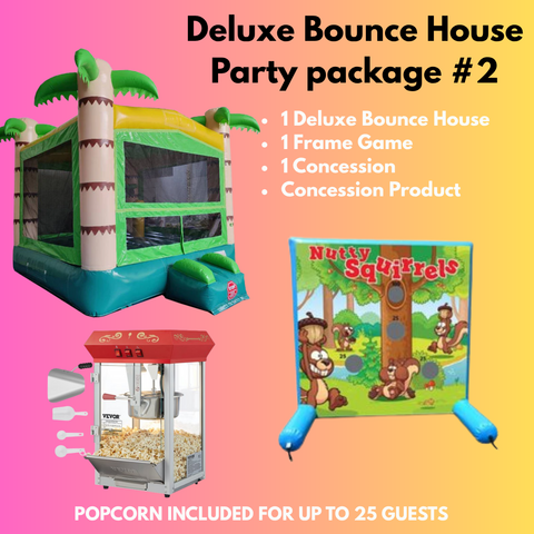 Deluxe Bounce House Party package 2
