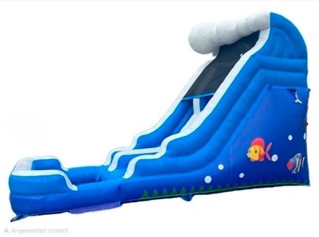Wet 13ft Ocean Water Slide