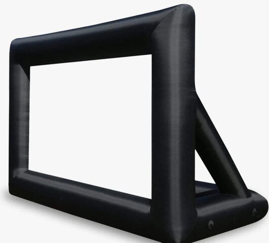 Movie Screen With Projector