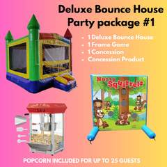 Deluxe Bounce House Party package 1