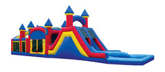 Moon Bounce Obstacle - Dry Only Slides