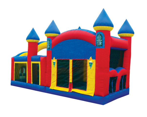 Obstacle Course w/bounce house