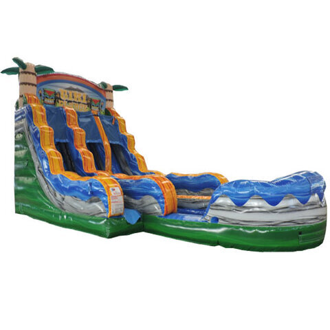 18ft Tiki Plunge Dual lane Slide 