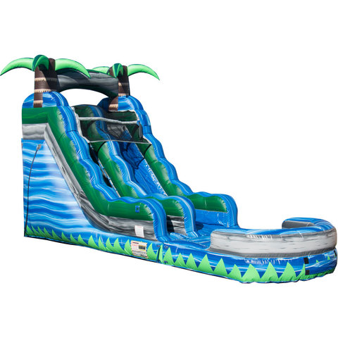 15ft Blue Crush Water Slide