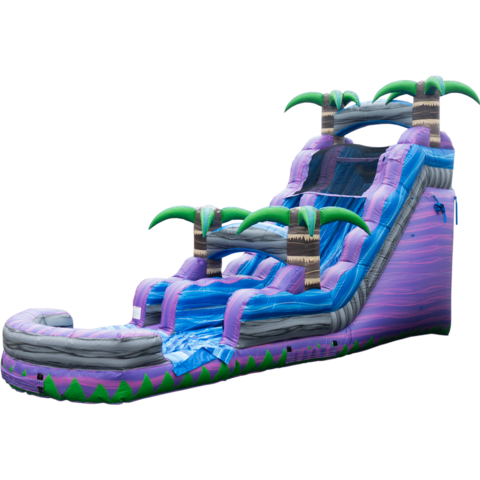 18ft Purple Crush Water Slide