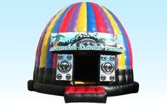 A Dance Hall Inflatable With Music & Lights