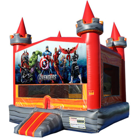 Avengers Medieval Castle Fun Jump