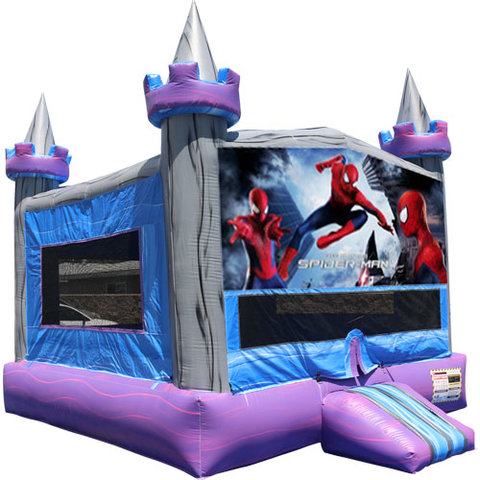Spiderman Crystal Castle Fun Jump