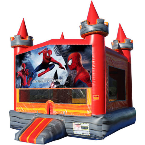 Spiderman Medieval Castle Fun Jump