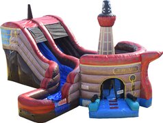 Wet dry Pirate ship