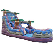 18ft Purple Hurricane Water slide 