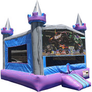 Monster Trucks Crystal Castle Fun Jump