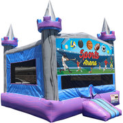 Sports Arena Crystal Castle Fun Jump