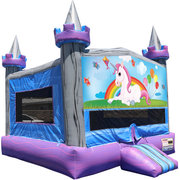 Unicorn Crystal Castle Fun Jump