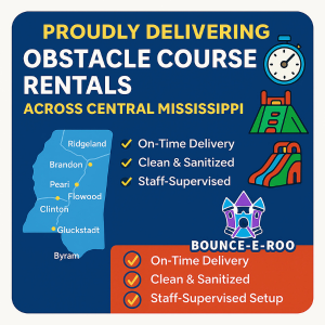Obstacle Course Rentals - Middle Mississippi- Bounce-E-Roo
