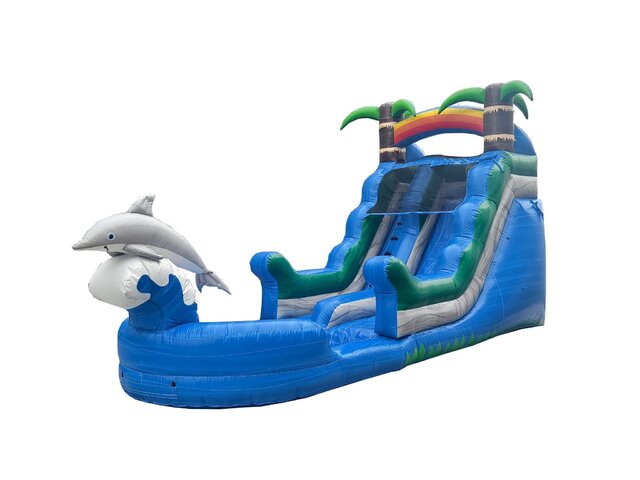 14ft Dolphin Splash Waterslide * 16-14-03