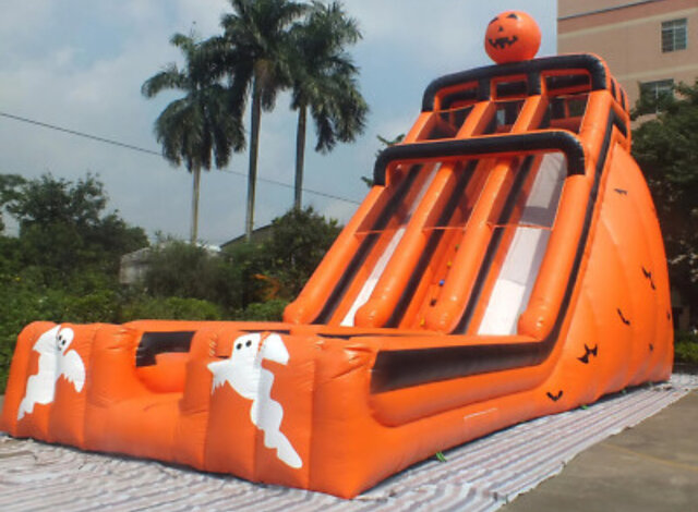Halloween Pumpkin Slide * 10-04