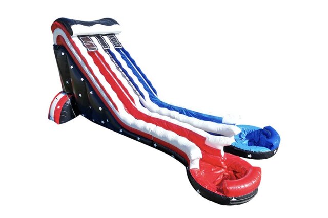 22ft Dual Grand American Water Slide* 16-22-06