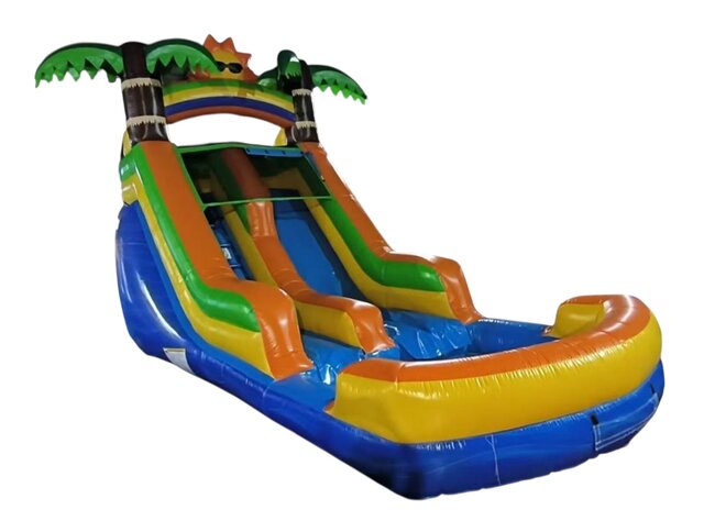 13ft Tropical Sun Waterslide * 16-13-02