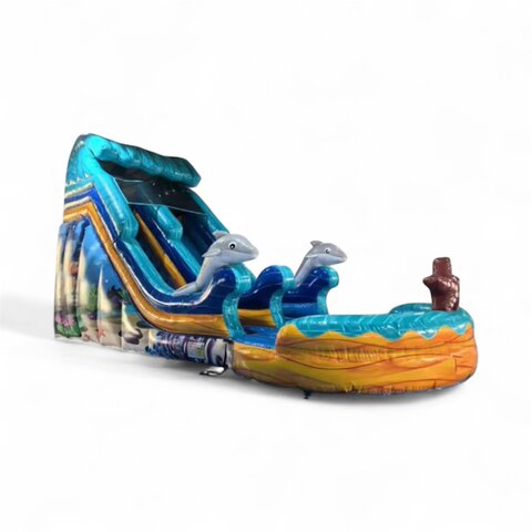 22ft Dolphin Wave Waterslide * 16-22-05