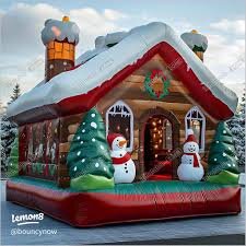 Snowman Bounce House * 10-06