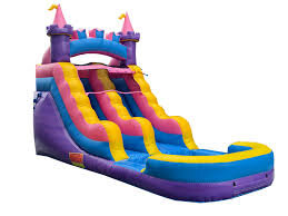 12' Princess Water Slide w/Pool *16-12-01