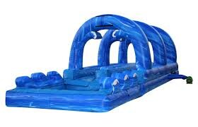 36 Ft. DUAL Lane Classical Blue Slip-N-Slide w/Pool *16-36-01
