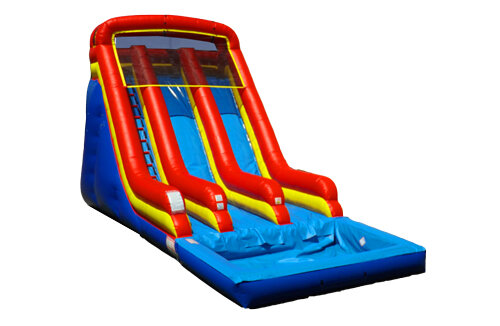 19FT Candy Lanes Dual Slide (Wet Use)