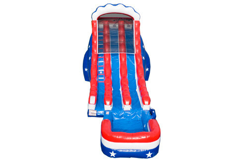 22FT Stars and Dual Lane Slide (Wet Use) New For '26