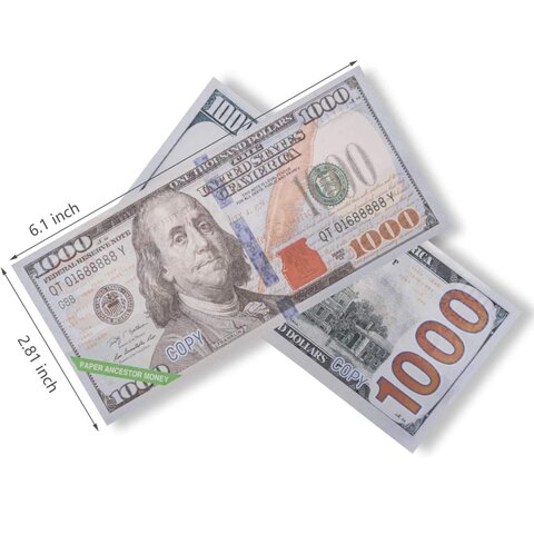 Fake Cash (100 Pieces)