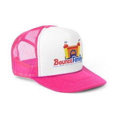 Trucker Hat Pink & White (One Size)