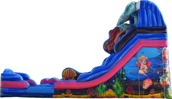 mermaid water slide