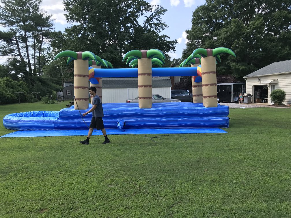 slip and slide foam