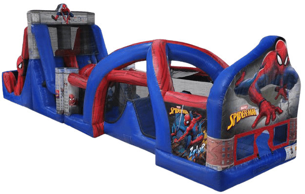 Spider-Man Wet or Dry Obstacle Course