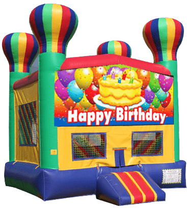 Hot Air Balloon Birthday Bouncer