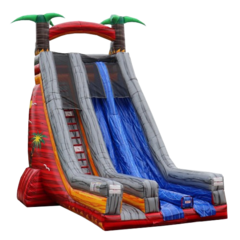 Blazing 27ft Dual Lane Dry Slide