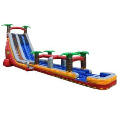 Blazing Tropic 27' Dual Lane Water Slide
