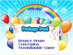 Bouncer Concession and Game Package Bouncer Concession and Game Package