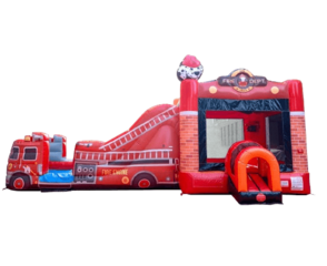 Fire Truck Wet or Dry Combo