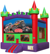 Monster Truck Bouncy Castle