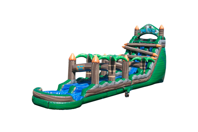 Tiki Falls 22 foot Dual Lane Water Slide