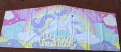 Unicorn happy birthday (L)